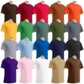 Camiseta colorida m.curta