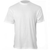 Camiseta branca 100% poliester para sublimação